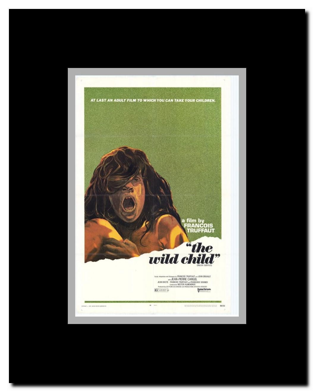 The Wild Child Framed Movie Poster