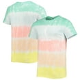 thumbnail image 1 of The Wild Collective Mint/Coral WNBA Logowoman Pride Tie-Dye T-Shirt, 1 of 3