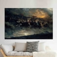 thumbnail image 1 of The Wild Hunt Of Odin, Wall Decor, 3D Wall Art, 3D Canvas, The Wild Hunt Of Odin Canvas Decor, Norse Mythology 3D Canvas, Canvas Wall Decor - Gallery Wrapped, 1 of 9