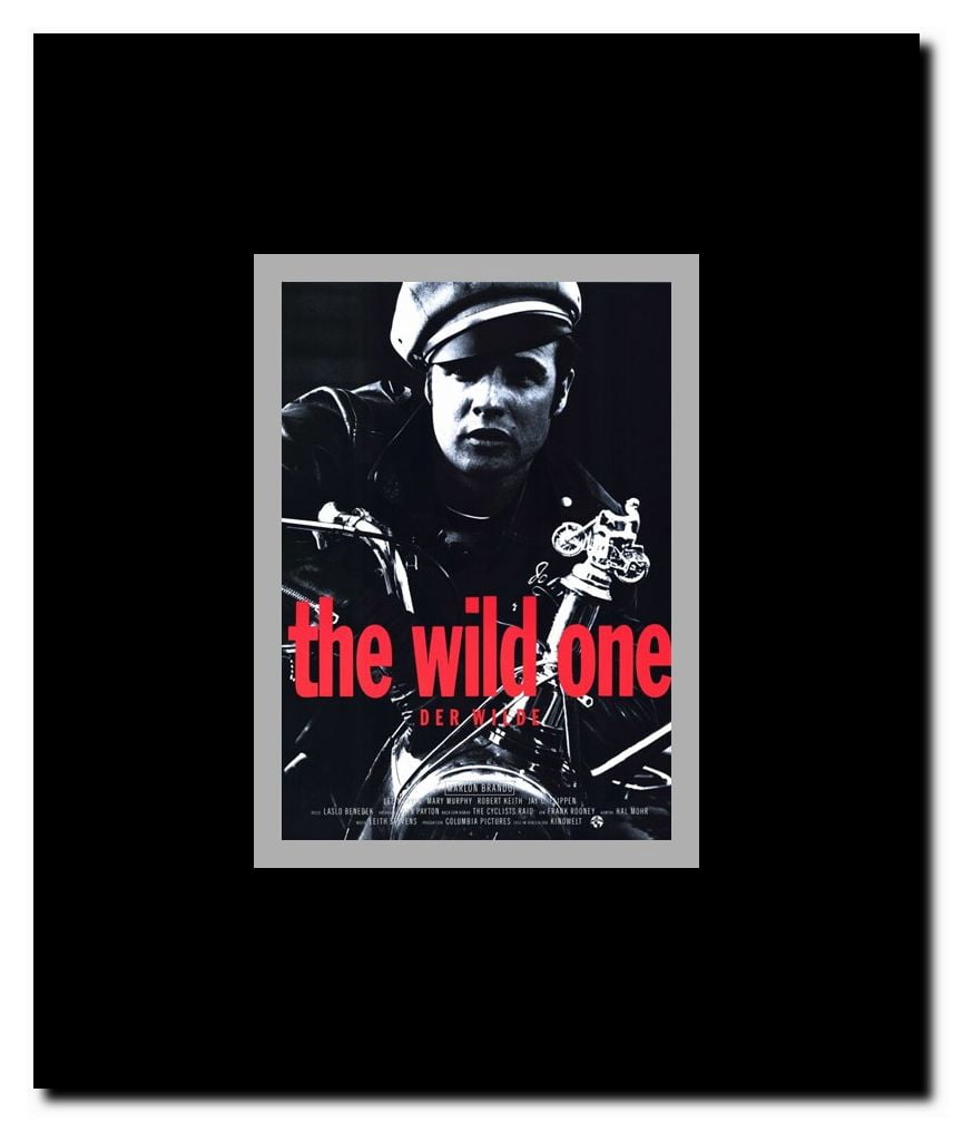 The Wild One Framed Movie Poster