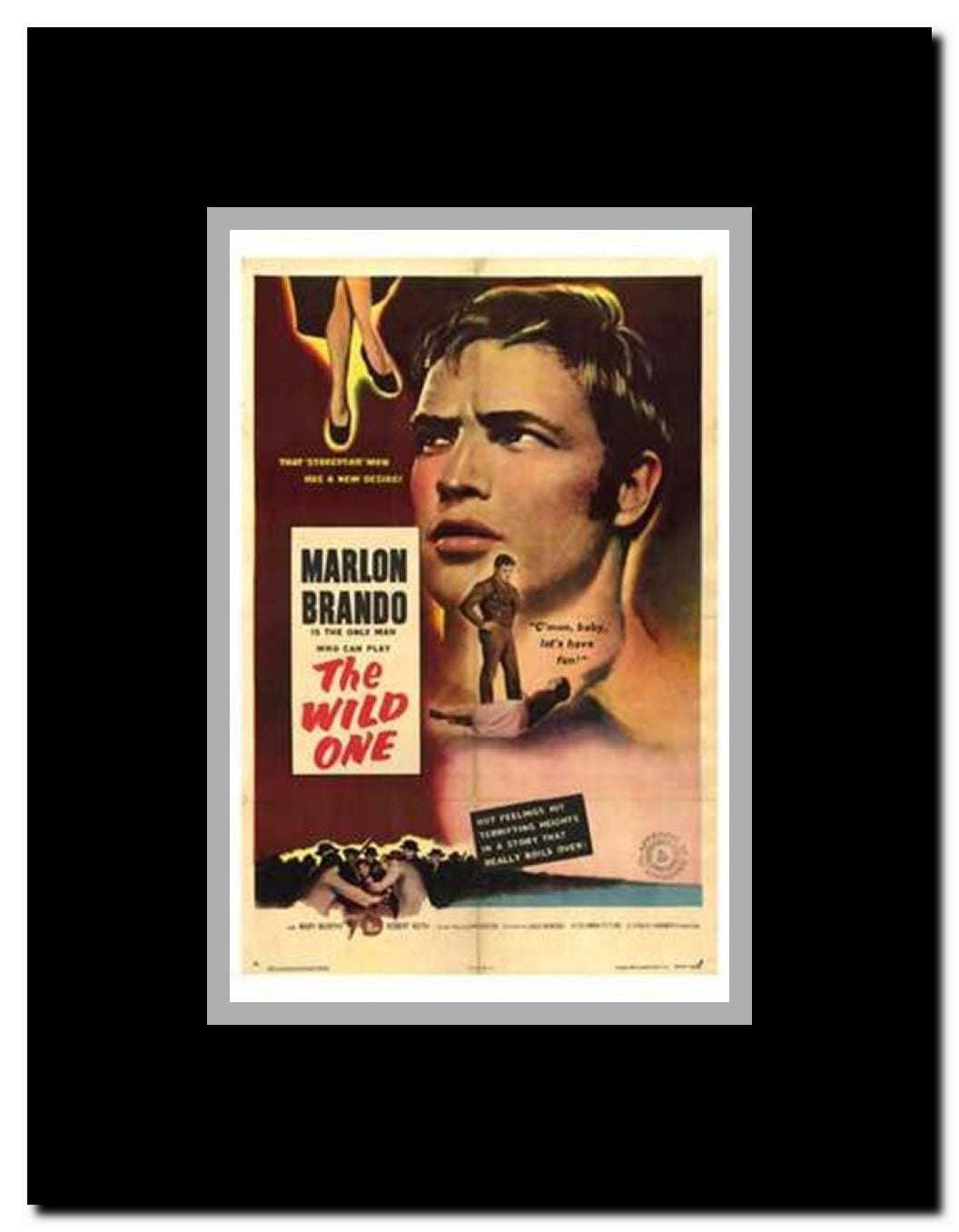 The Wild One Framed Movie Poster