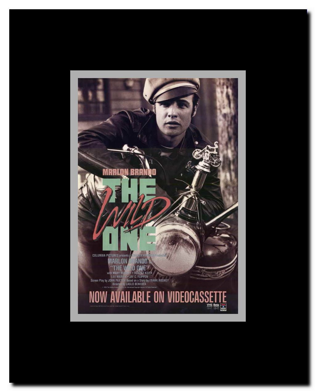 The Wild One Framed Movie Poster