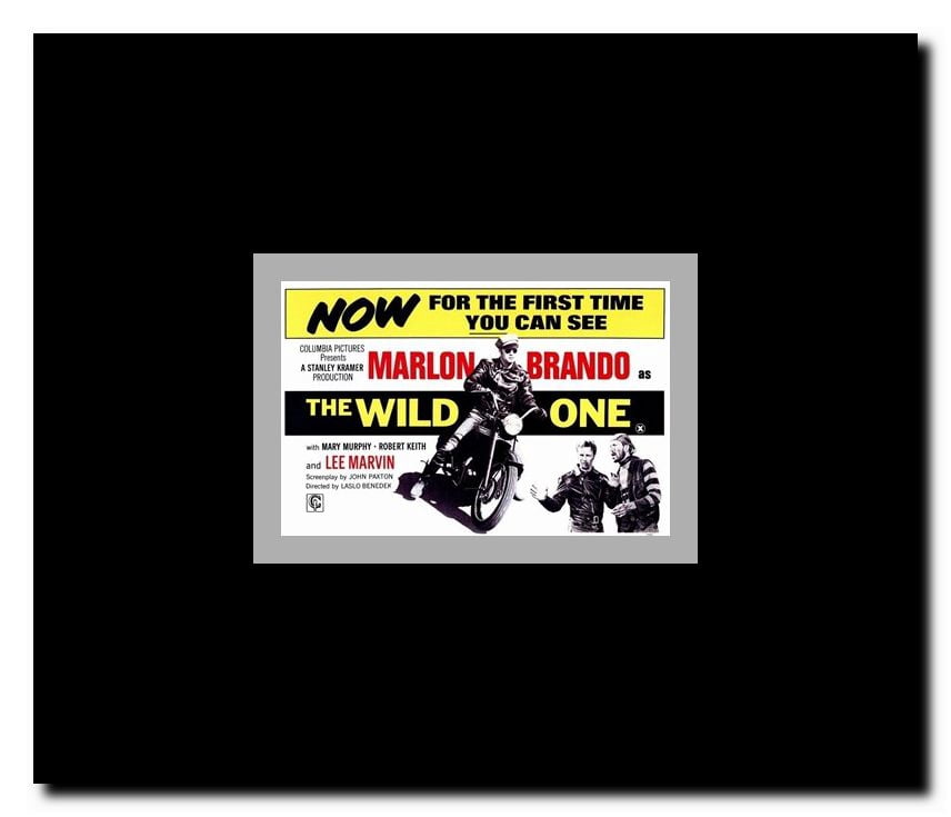 The Wild One Framed Movie Poster