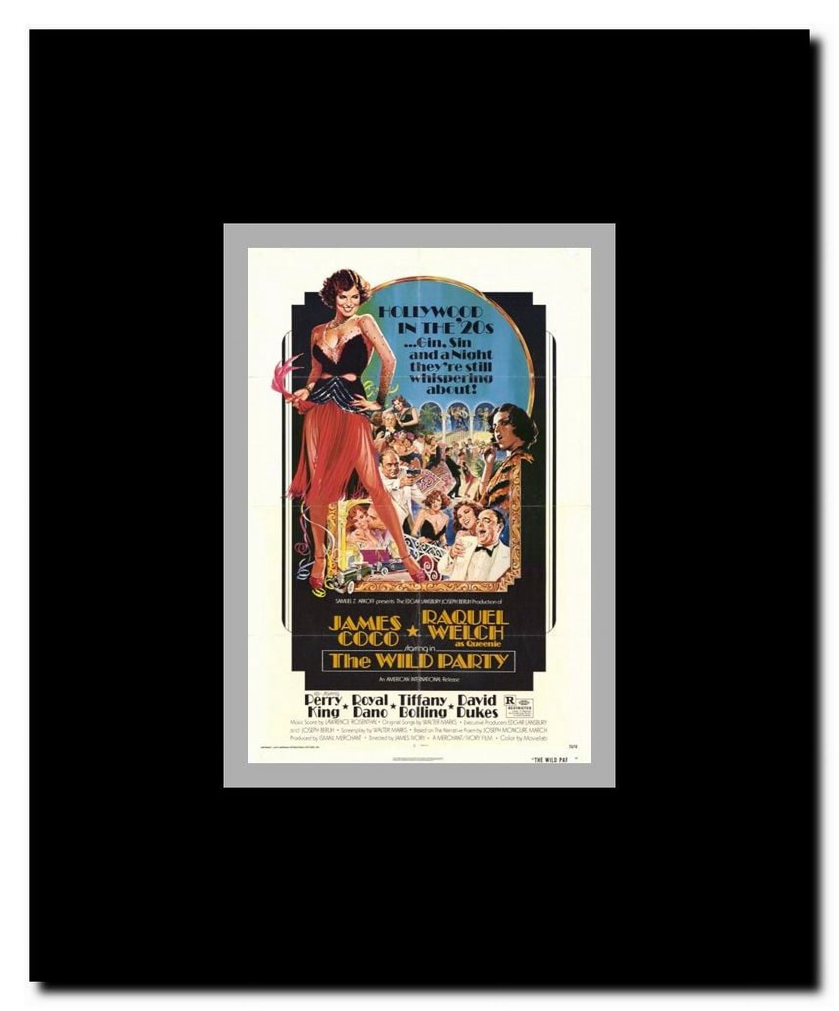 The Wild Party Framed Movie Poster