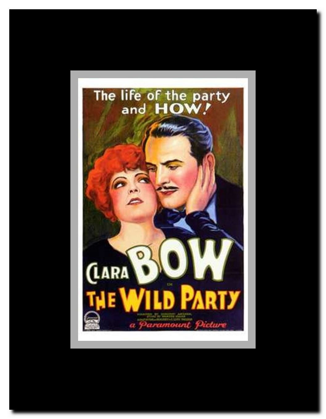 The Wild Party Framed Movie Poster