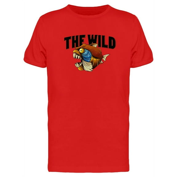 The Wild Piranha T-Shirt Men -Image by Shutterstock, Male Medium