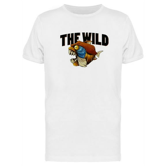The Wild Piranha T-Shirt Men -Image by Shutterstock, Male XX-Large