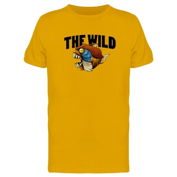 The Wild Piranha T-Shirt Men -Image by Shutterstock, Male x-Large