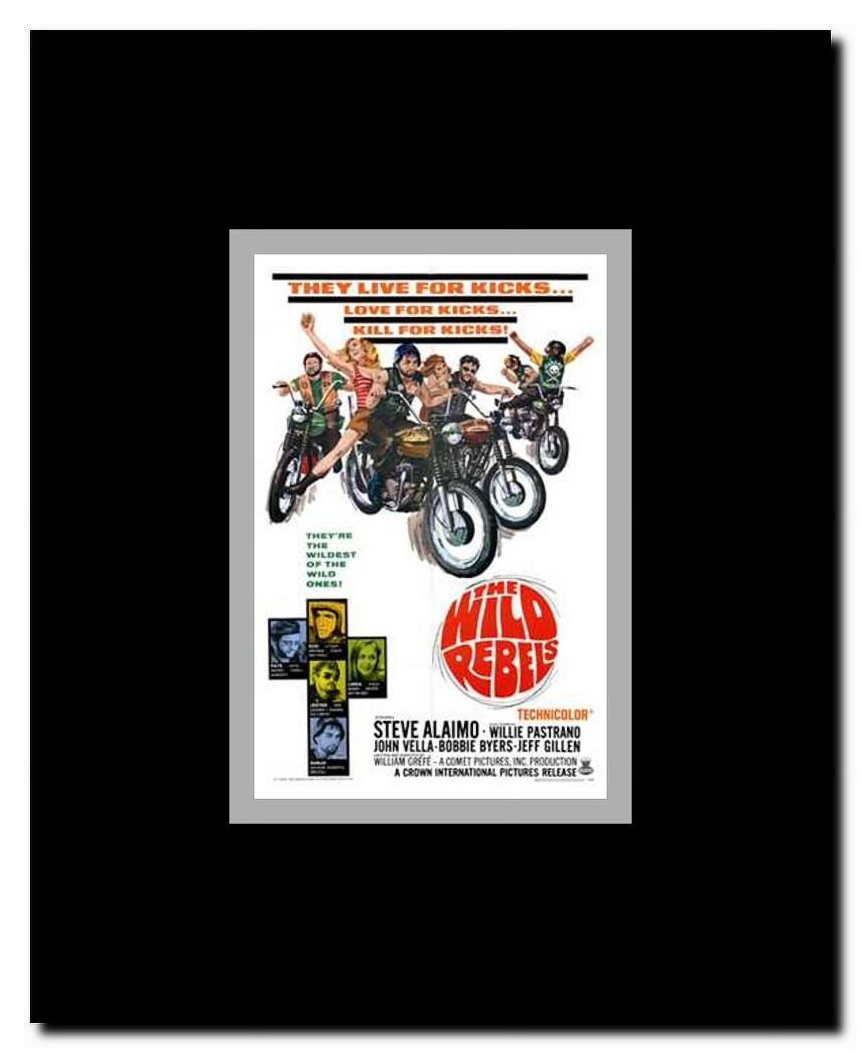 The Wild Rebels Framed Movie Poster