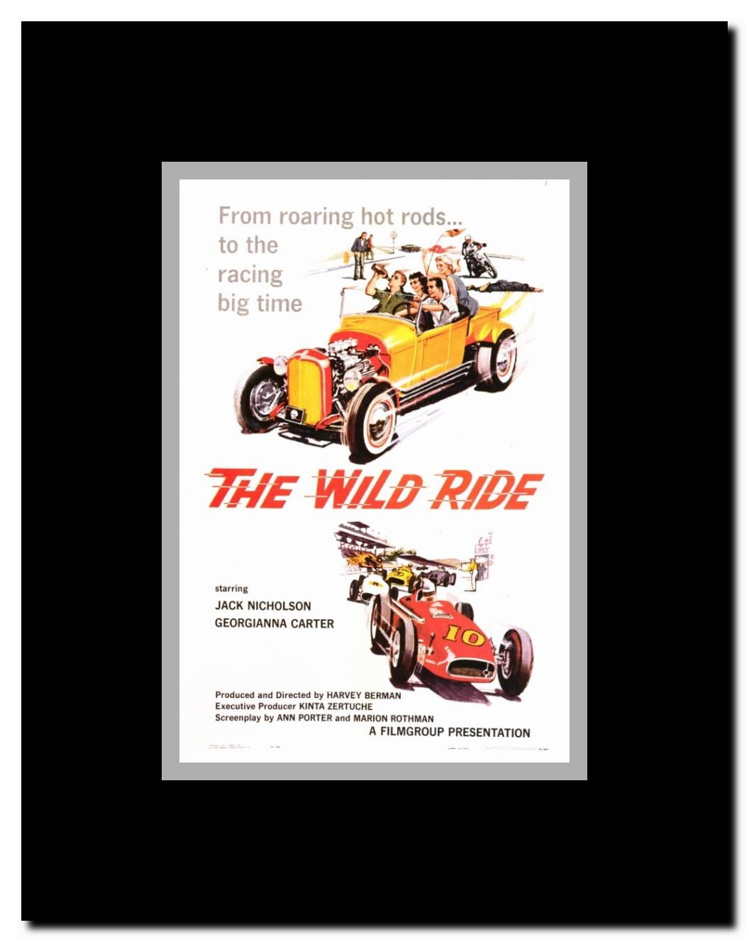 The Wild Ride Framed Movie Poster