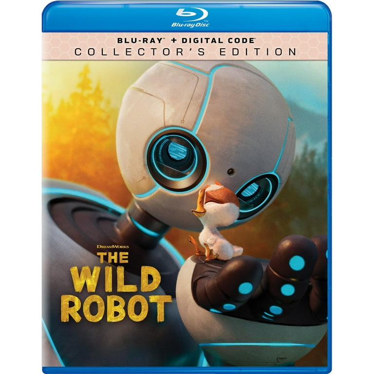 Free Shipping! SDS The Wild Robot Blu-ray Digital Copy Family