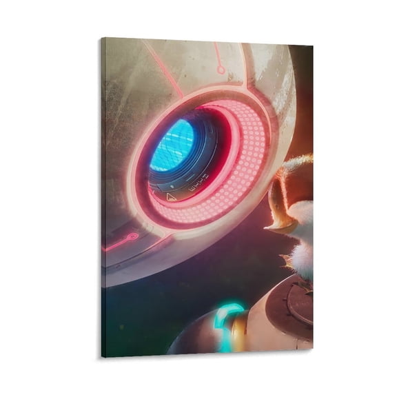 The Wild Robot Movie Poster (1) Picture Print Wall Art Poster Painting Canvas Posters Artworks Gift Room Aesthetic 12x18inch(30x45cm)