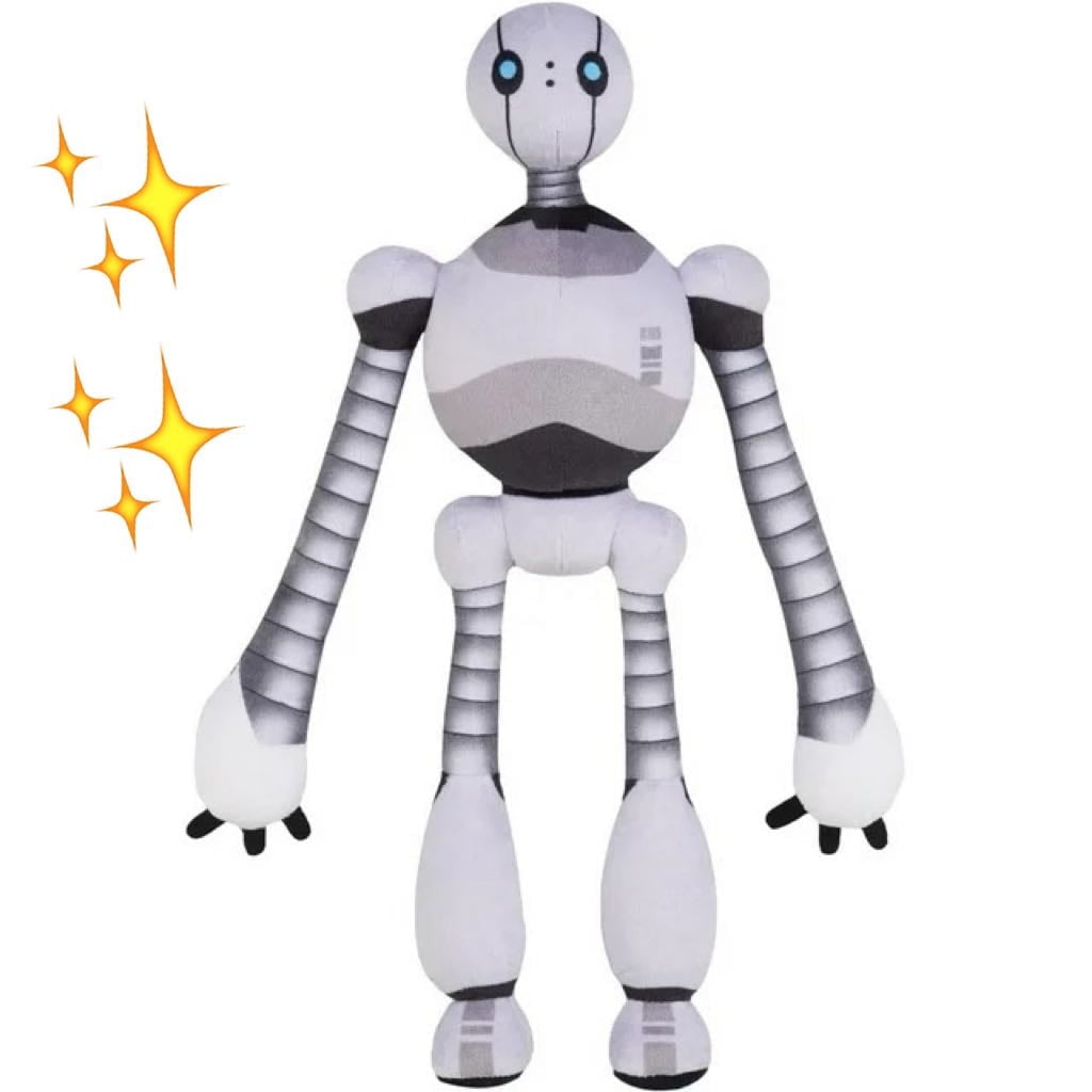 The Wild Robot Plush Toy, 13.7in Adjustable Robot Plush Toy, Soft Robot ...