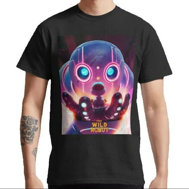 The Wild Robot T-Shirt Women Men Crewneck Short Sleeve Fashion Casual Tee