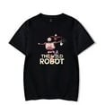 thumbnail image 1 of The Wild Robot T-shirt Merch Men's And Women's Casual Short Sleeves Fun Printed T-shirt Tops, 1 of 2