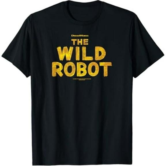 The Wild Robot T-shirt Summer Street Style Loose Casual Top Unisex Tees