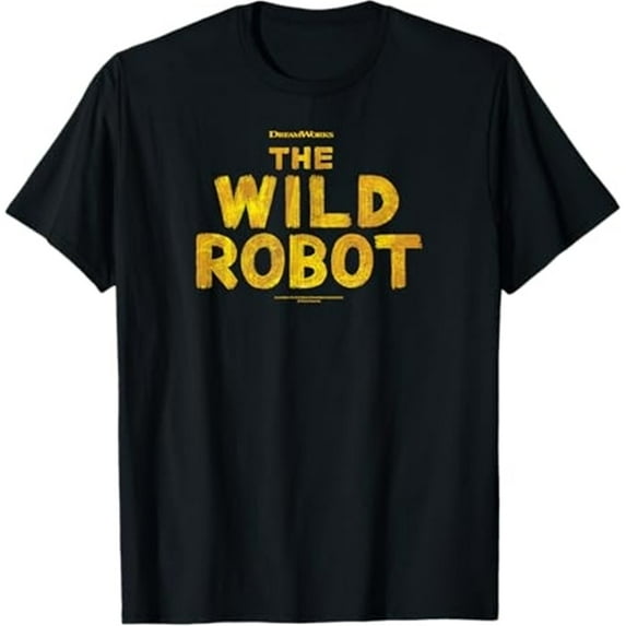 The Wild Robot T-shirt Summer Street Style Loose Casual Top Unisex Tees