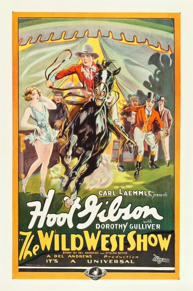 The Wild West Show Canvas Art - (11 x 17)