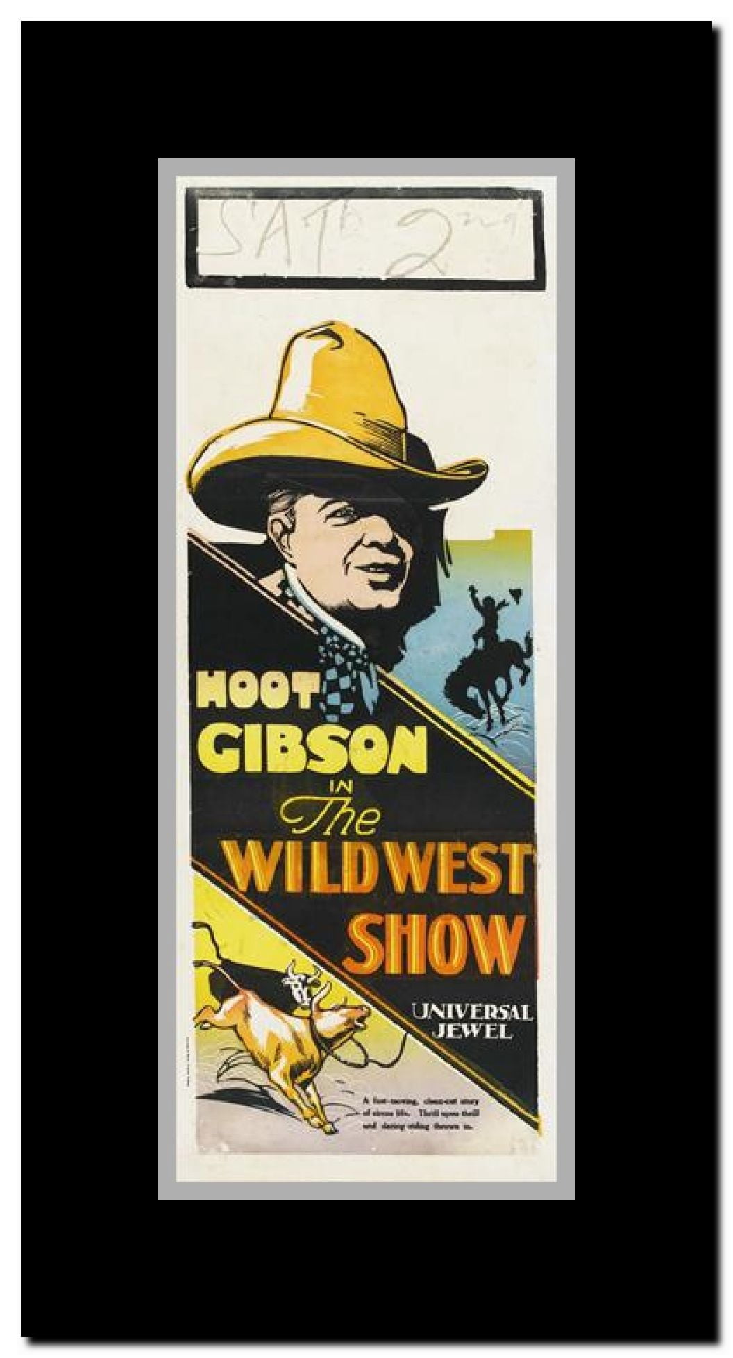 The Wild West Show Framed Movie Poster