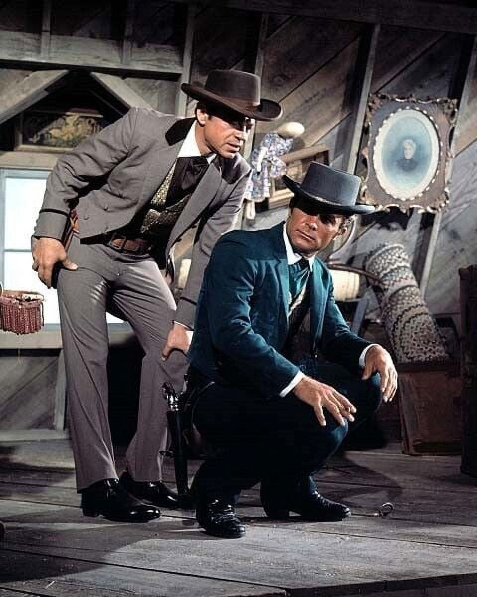 The Wild Wild West TV series Robert Conrad Ross Martin 4x6 photo inch