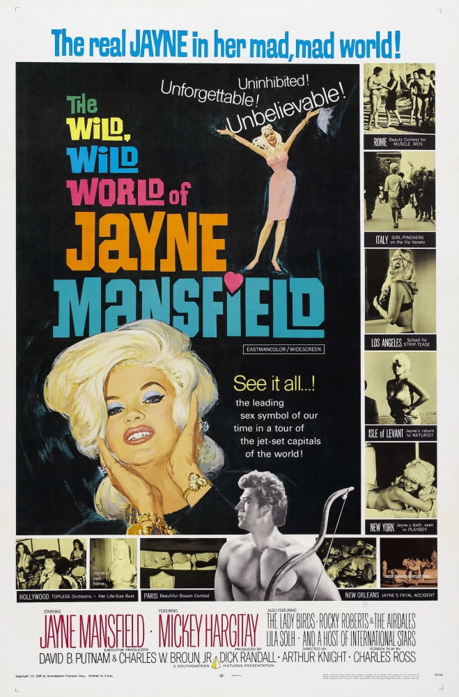 The Wild Wild World Of Jayne Mansfield U Canvas Art -  (11 x 17)