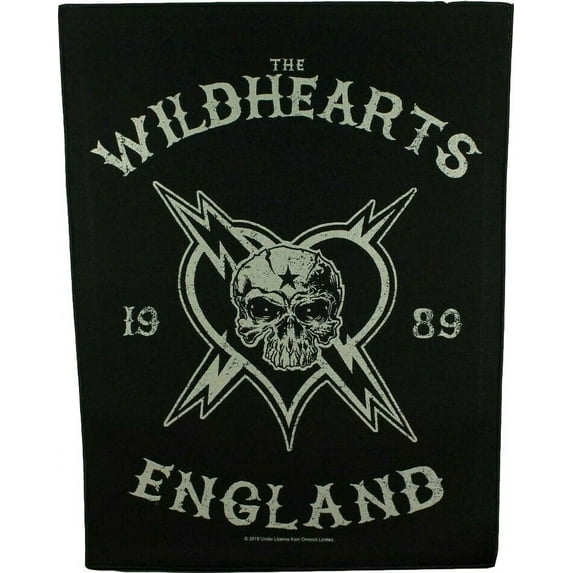 Men's Wildhearts England Biker Back Patch