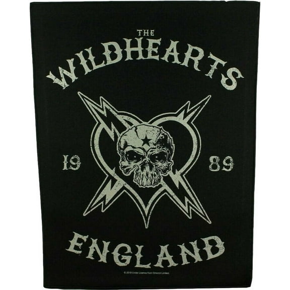 Men's Wildhearts England Biker Back Patch