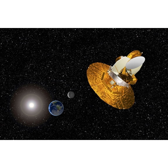 The Wilkinson Microwave Anisotropy Probe Canvas Art - Stocktrek Images (34 x 23)