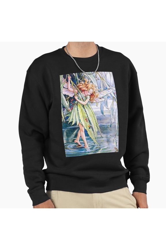 The Willow Fairy Cecily Mary Barker Art Retro Aesthetic Graphic Vintage Tee Unisex Sweatshirt G1060, Up to Size 5XL