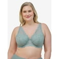 thumbnail image 1 of Leading Lady, The Willow, Plunge Lace Bra, Underwire Support, Lightly Padded, Adjustable Straps, Soft Lace Overlay (Women's & Women's Plus), 1 of 6