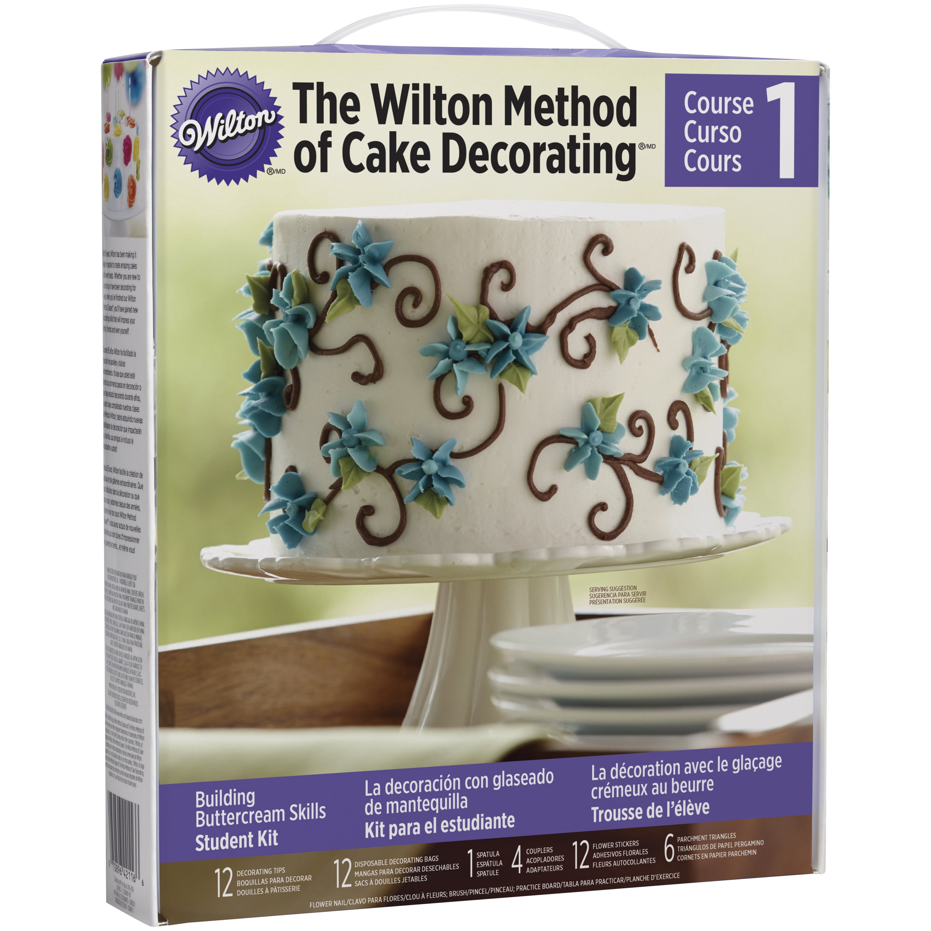 The Wilton Method of Cake Decorating, Course 1-Building ...