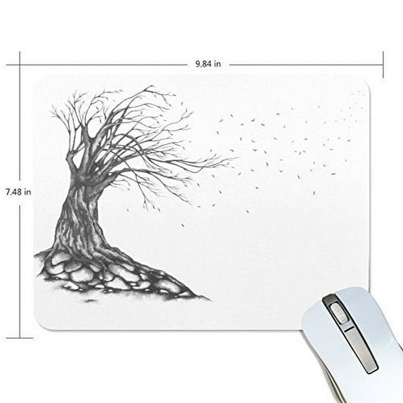 The Wind Blows Mouse pads Gaming Mouse Pad 9.84x7.87 inches