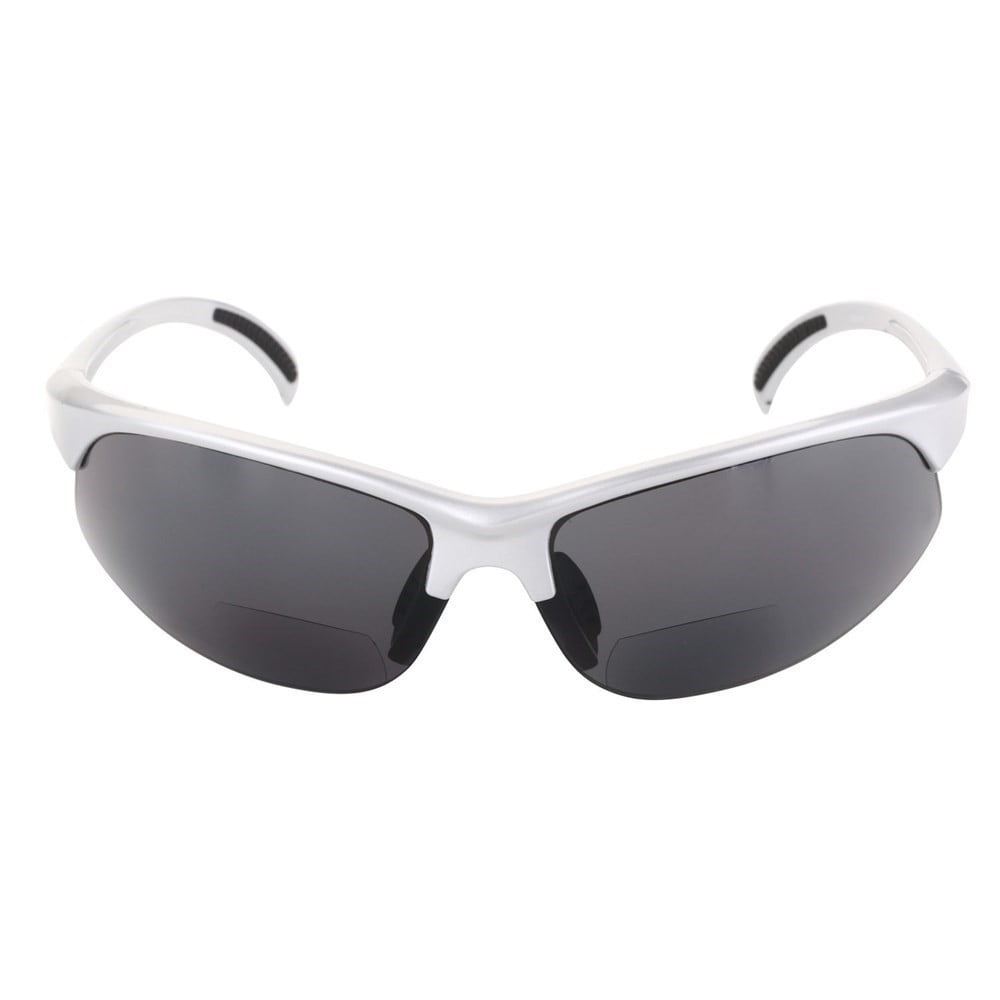 "The Wind Breaker" Sport Wrap Polarized Bifocal Sunglasses - Outdoor Reading Glasses for Men and Women