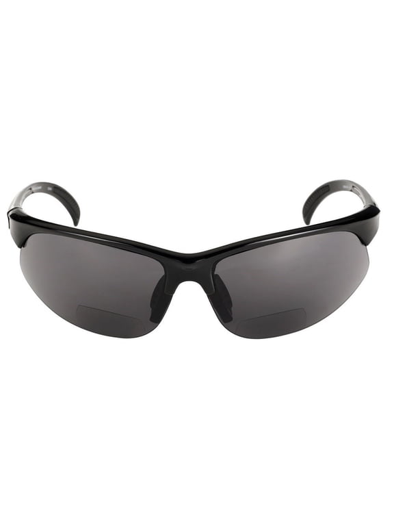 "The Wind Breaker" Sport Wrap Polarized Bifocal Sunglasses - Outdoor Reading Glasses for Men and Women