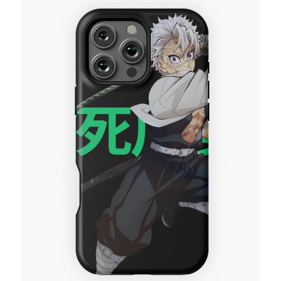 The Wind Hashira Sanemi Demon Slayer X982 Phone Case Compatible with iPhone 17 16 15 14 13 12 11 Pro Max – Premium Protection