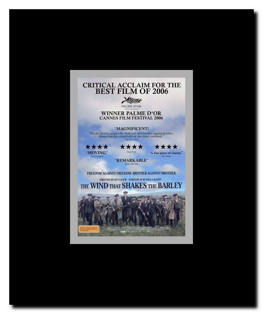 The Wind That Shakes The Barley Framed Movie Poster