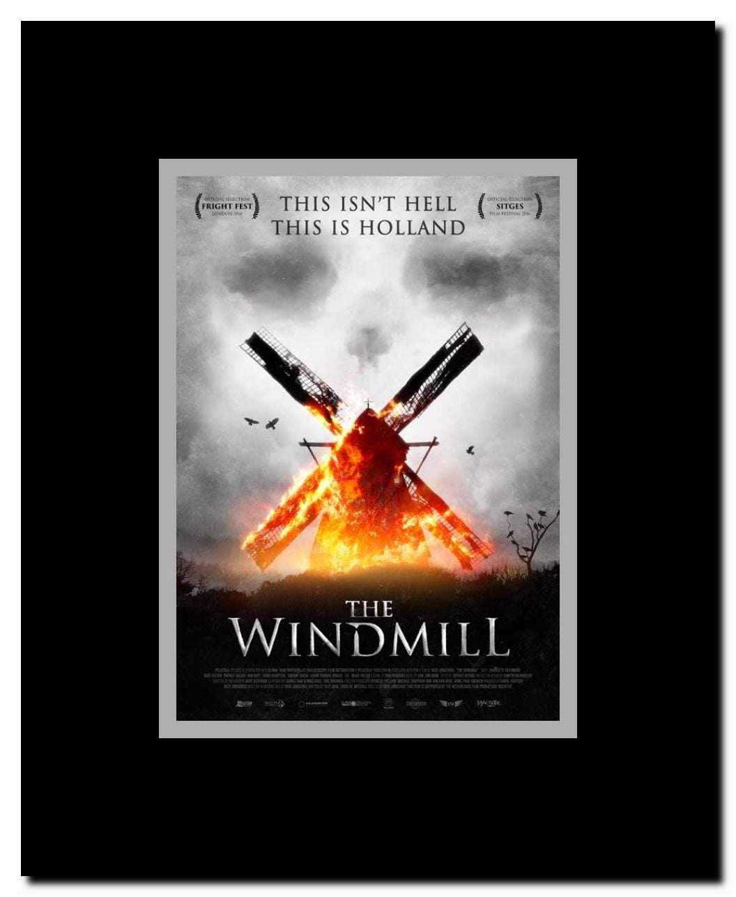 The Windmill Massacre Framed Movie Poster