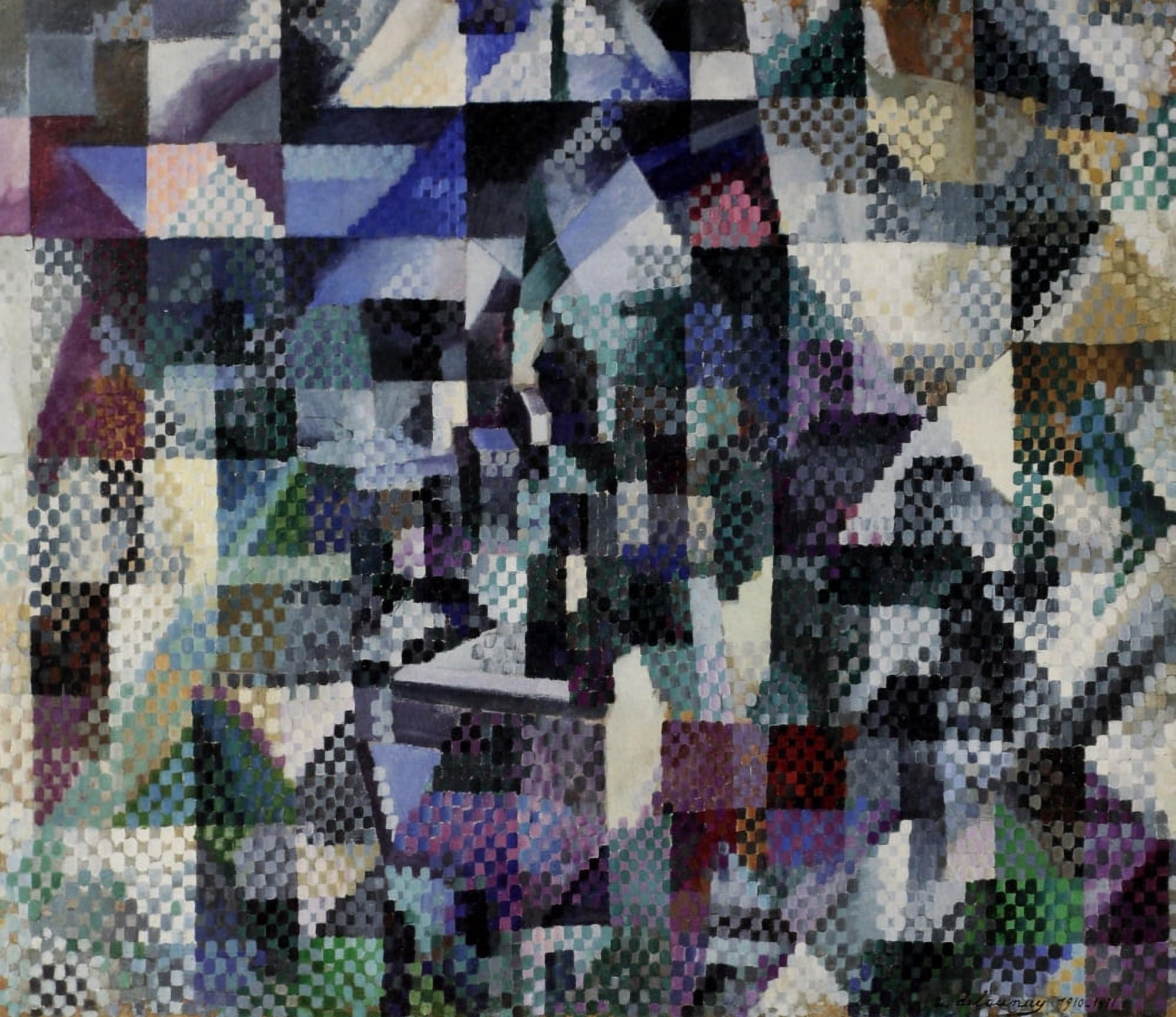 The Window on the City no3 1911-12 Canvas Art - Robert Delaunay (24 x 36)
