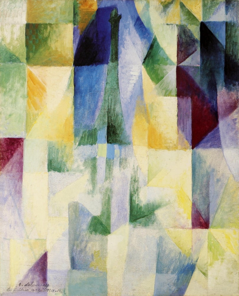 The Windows on the City no3 1912 Canvas Art - Robert Delaunay (18 x 24)