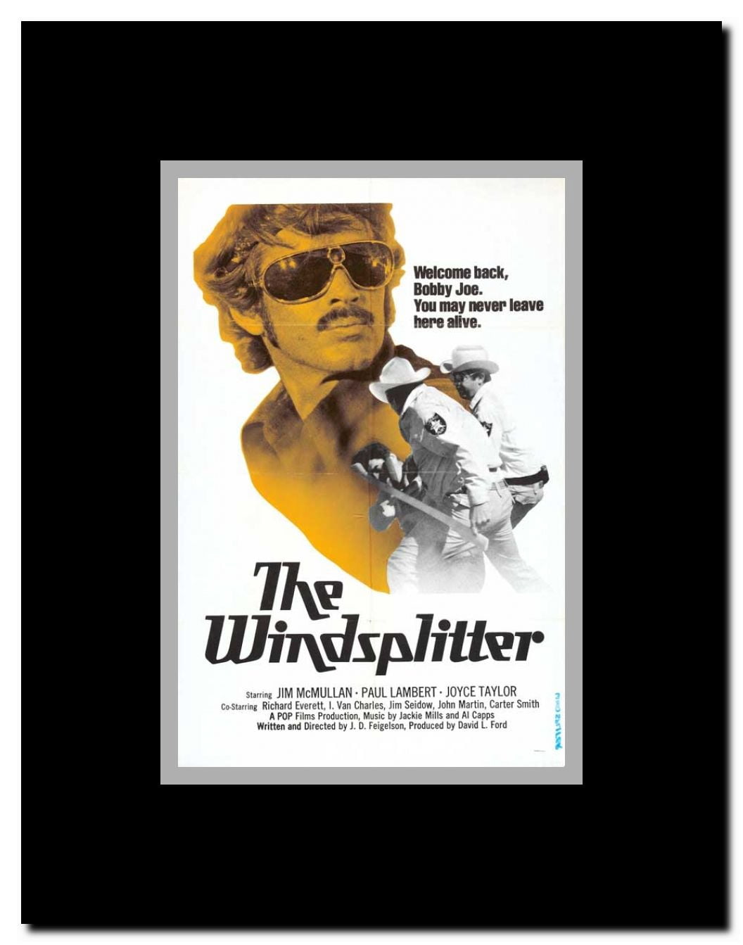 The Windsplitter Framed Movie Poster