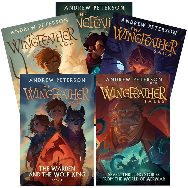 The Wingfeather Saga 5 Hardcover Book Set by Andrew Peterson