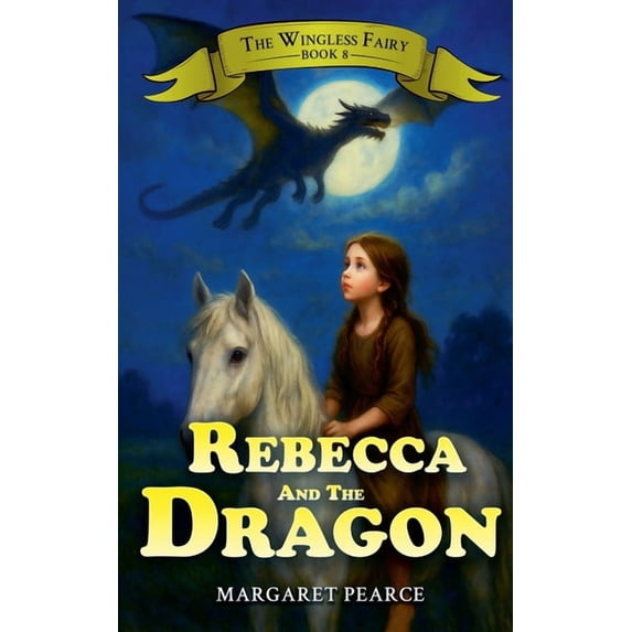 The Wingless Fairy Rebecca and the Dragon, Book 8, (Paperback)