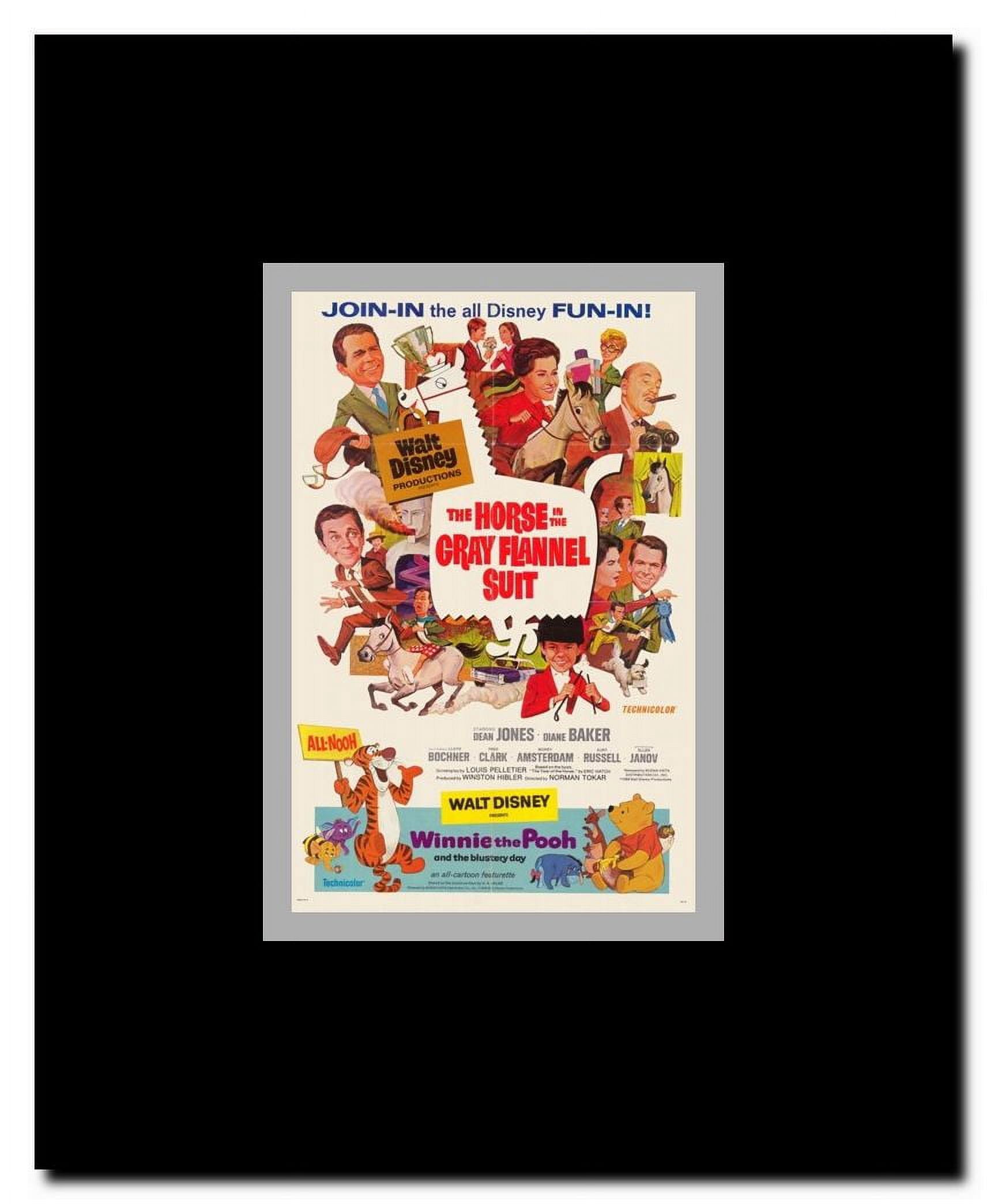 The/Winnie the Pooh Horse In the Grey Flannel Suit Framed Movie Poster
