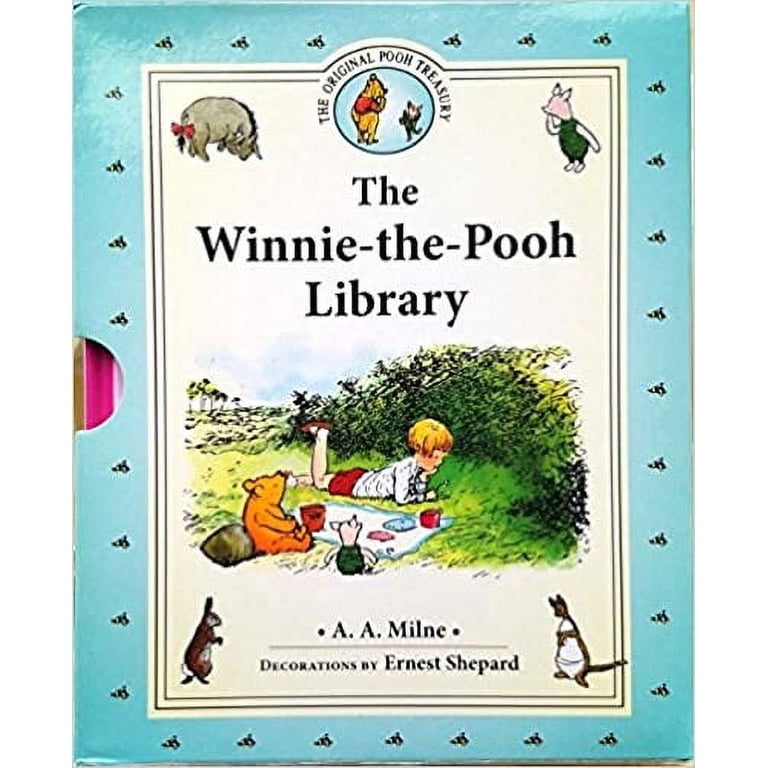 Winnie-the-Pooh Library: Complete Tales Hardcover Book Set with