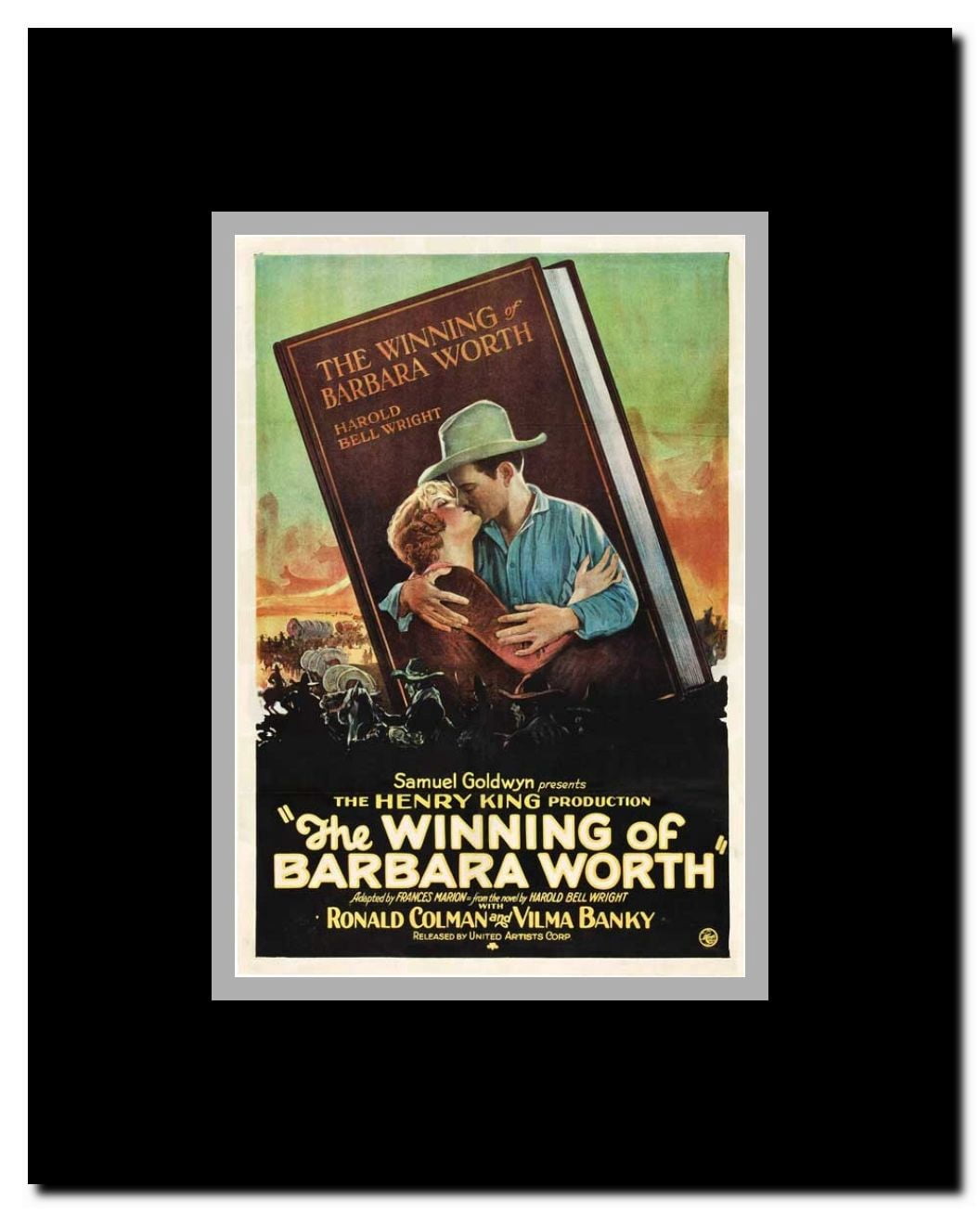 The Winning of Barbara Worth Framed Movie Poster