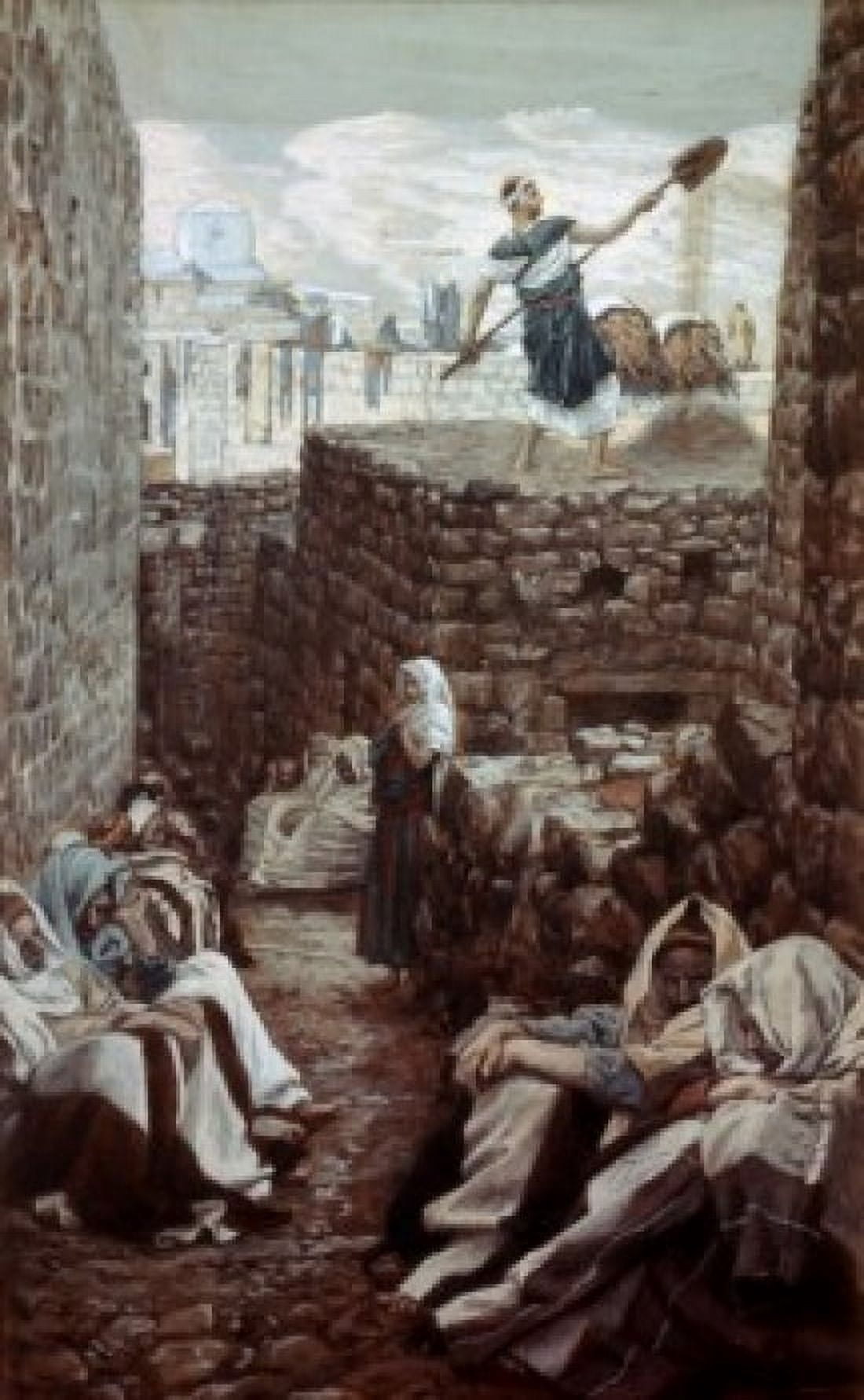The Winnower James Tissot (1836-1902 French) Canvas Art - James Tissot (24 x 36)