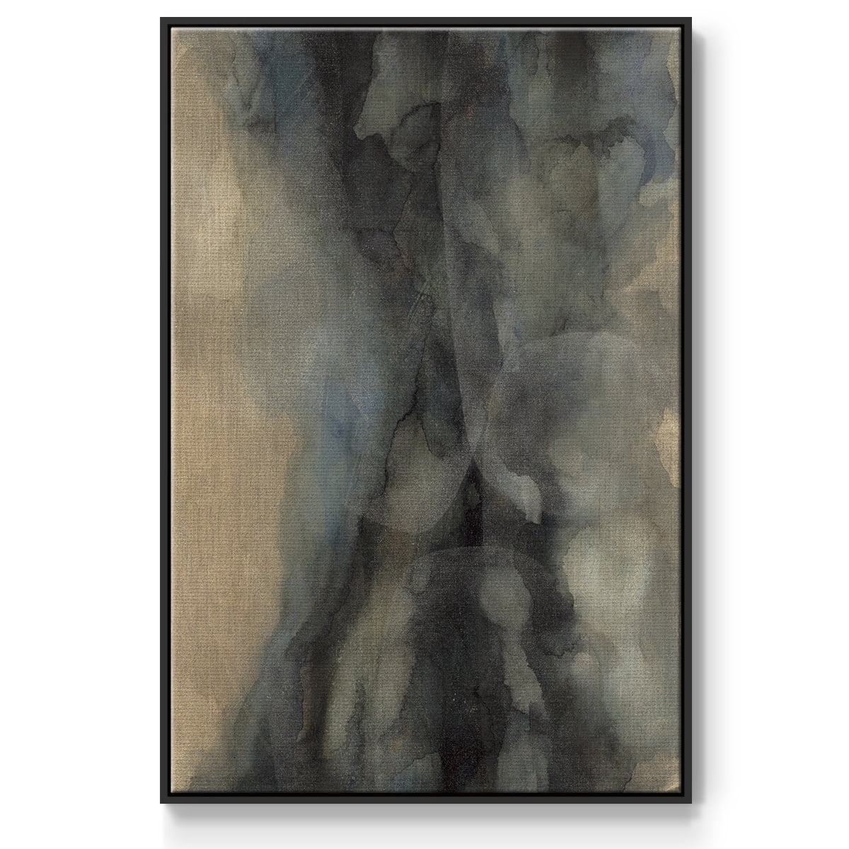 The Winter Framed Premium Gallery Wrapped Canvas - Ready to Hang - 17 x 25 - Black Floating Frame