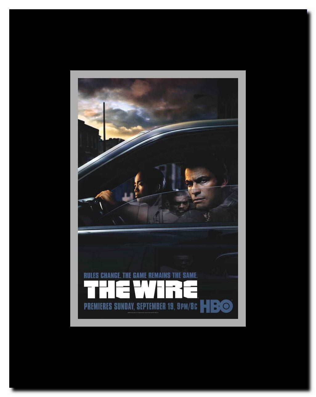 The Wire Framed Movie Poster