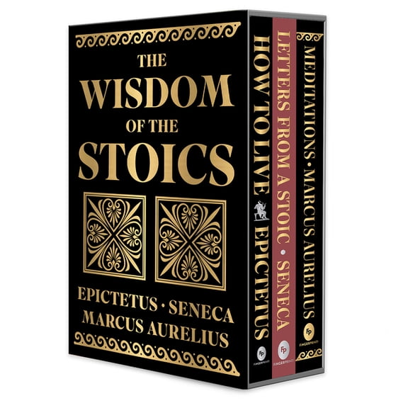 The Wisdom of the Stoics Boxed Set (Deluxe Hardbound Edition), (Paperback)