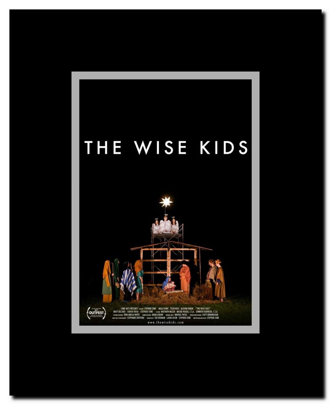 The Wise Kids Framed Movie Poster